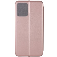 Кожаный чехол-книжка Classy для Motorola Edge 40 – Rose Gold