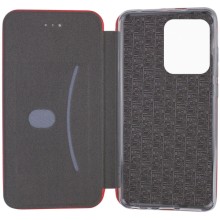 Кожаный чехол-книжка Classy для Motorola Edge 40 – Красный