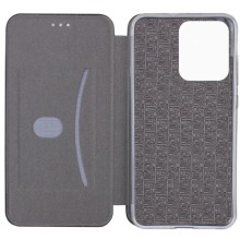 Кожаный чехол-книжка Classy для Motorola Edge 40 – Темно-синий