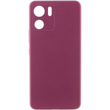 Чехол Silicone Cover Lakshmi Full Camera (AAA) для Motorola Edge 40 – Бордовый