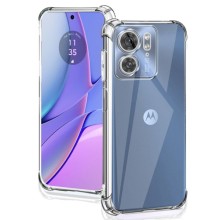 TPU чехол GETMAN Ease logo усиленные углы Full Camera для Motorola Edge 40 – Прозрачный
