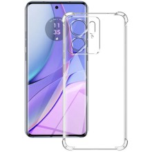 TPU чехол GETMAN Ease logo усиленные углы Full Camera для Motorola Edge 40 – Прозрачный