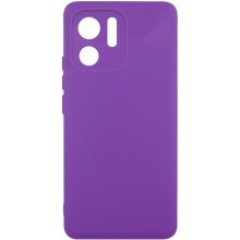 Чехол TPU GETMAN Liquid Silk Full Camera для Motorola Edge 40 – Фиолетовый
