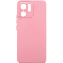 Чехол TPU GETMAN Liquid Silk Full Camera для Motorola Edge 40 – Розовый