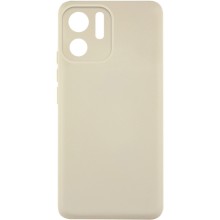 Чехол TPU GETMAN Liquid Silk Full Camera для Motorola Edge 40 – Песочный