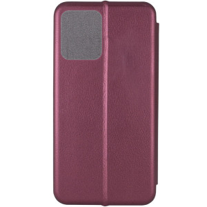 Шкіряний чохол-книжка Classy для Motorola Edge 40 – Бордовий