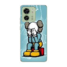 Чехлы для Motorola Edge 40 - Bearbrick Louis Vuitton (PREMIUMPrint) – Плач Bearbrick