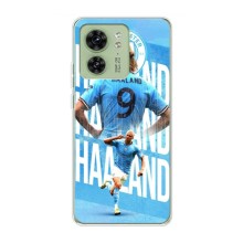 Чехлы с принтом для Motorola Edge 40 Футболист – Erling Haaland
