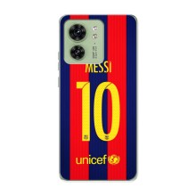 Чехлы Месси для Motorola Edge 40 (AlphaPrint) (Messi Barca 10)