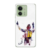 Чехлы Месси для Motorola Edge 40 (AlphaPrint) (Messi Barca)