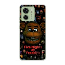 Чехлы Пять ночей с Фредди для Моторола Мото едж 40 – Freddy