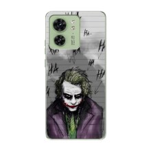 Чохли з картинкою Джокера на Motorola Edge 40 (Joker клоун)
