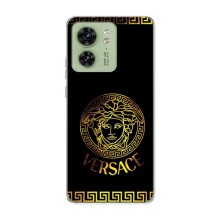 Чехлы VERSACE для Мото Ейдж 40 (PREMIUMPrint) – Logo Versace