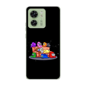 Чехол Амонг Ас для Motorola Edge 40 (AlphaPrint)