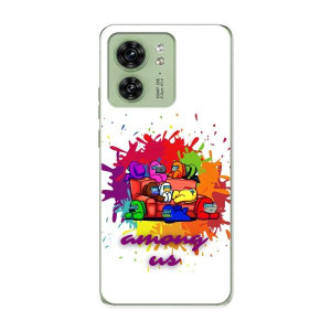 Чехол Амонг Ас для Motorola Edge 40 (AlphaPrint)