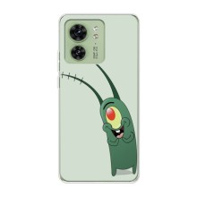 Чехол с картинкой "Одноглазый Планктон" на Motorola Edge 40 (Милый Планктон)