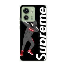 Чехол для Motorola Edge 40 с картинкой Supreme (AlphaPrint)