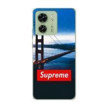 Чехол для Motorola Edge 40 с картинкой Supreme (AlphaPrint)