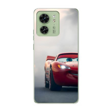 Силиконовый чехол Маквин для Motorola Edge 40 – Маквин на трасе