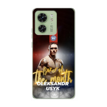 Чехол с картинкой Александр Усик для Motorola Edge 40 – Olexandr Usyk