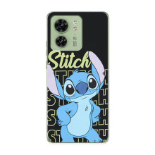 Чехол с принтом Стич на Motorola Edge 40 – Stitch 626