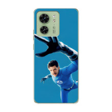 Чехол с принтом Фантастическая четверка для Motorola Edge 40 – Мистер Фантастик