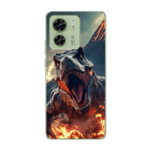 Чехол с картинкой «Хищники» для Motorola Edge 40 – Динозавр