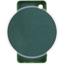 Чехол Silicone Cover Lakshmi Full Camera (A) для Motorola Moto G32 – Зеленый