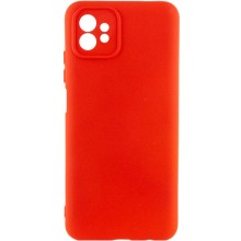 Чохол Silicone Cover Lakshmi Full Camera (A) для Motorola Moto G32 – Червоний