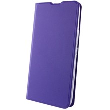 Кожаный чехол книжка GETMAN Elegant (PU) для Motorola Moto G32 – Фиолетовый