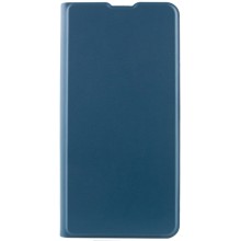 Шкіряний чохол книжка GETMAN Elegant (PU) для Motorola Moto G32 – Синій