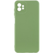 Чохол Silicone Cover Lakshmi Full Camera (A) для Motorola Moto G32 – Зелений
