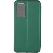 Кожаный чехол (книжка) Classy для Motorola Moto G32 – Зеленый