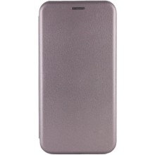 Кожаный чехол (книжка) Classy для Motorola Moto G32 – Серый
