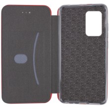 Кожаный чехол (книжка) Classy для Motorola Moto G32 – Красный