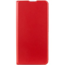 Кожаный чехол книжка GETMAN Elegant (PU) для Motorola Moto G32 – Красный