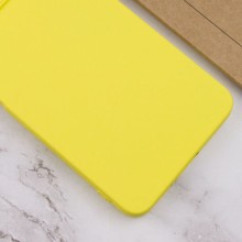 Чехол Silicone Cover Lakshmi Full Camera (A) для Motorola Moto G32 – Желтый