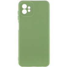 Чехол Silicone Cover Lakshmi Full Camera (A) для Motorola Moto G32 – Зеленый