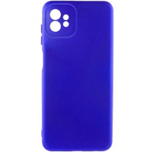 Чохол Silicone Cover Lakshmi Full Camera (A) для Motorola Moto G32 – Синій