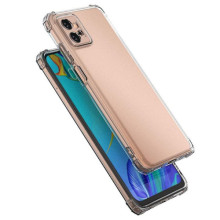 TPU чехол GETMAN Ease logo усиленные углы Full Camera для Motorola Moto G32 – Прозрачный