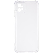 TPU чехол GETMAN Ease logo усиленные углы Full Camera для Motorola Moto G32 – Прозрачный