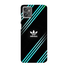 Чехлы Адидас для Motorola MOTO G32 (AlphaPrint) (Адидас с полосами)