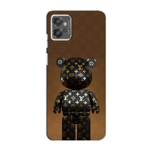 Чохли для Motorola MOTO G32 - Bearbrick Louis Vuitton (PREMIUMPrint)