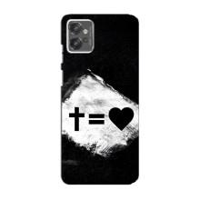 Чехлы для Motorola MOTO G32 (Для Христиан) – Значки 2