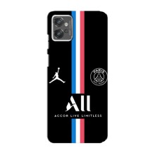 Чехлы PSG для Motorola MOTO G32 (AlphaPrint) (футболка ПСЖ)