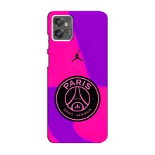 Чехлы PSG для Motorola MOTO G32 (AlphaPrint) (яркий ПСЖ)