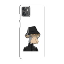 Чехлы с Обезьянами NFT для Motorola MOTO G32 (AlphaPrint) (обезьяна NFT Adidas)
