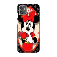 Чехол Disney Mouse Motorola MOTO G32 (PREMIUMPrint) (Минни Маус ЛВ)