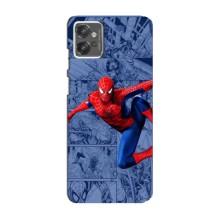 Силіконовий Чохол для Motorola MOTO G32 – Людина павук