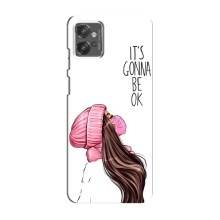 Чехол с печатью для Motorola MOTO G32 - (Мода) (AlphaPrint) (Коронавирус)